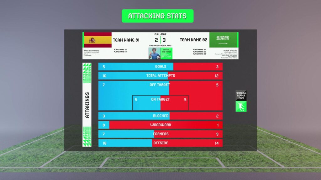 Match Statistics Elements Kit 02