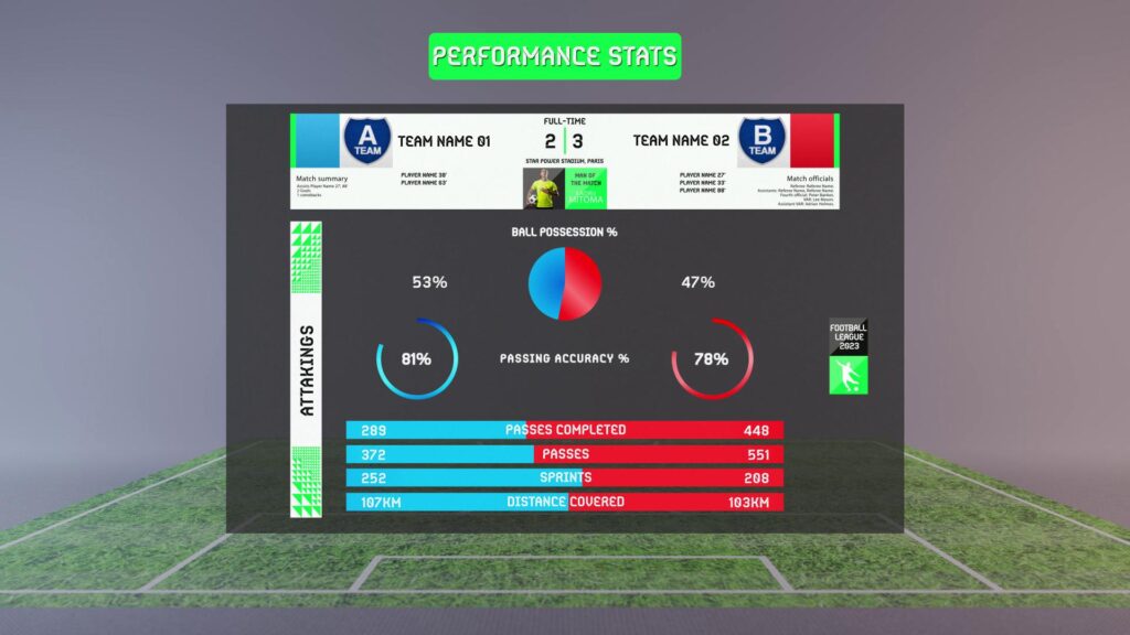 Match Statistics Elements Kit 03